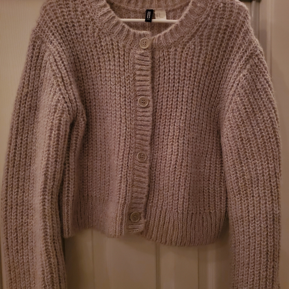 Cozy Gray Chunky Knit Sweater